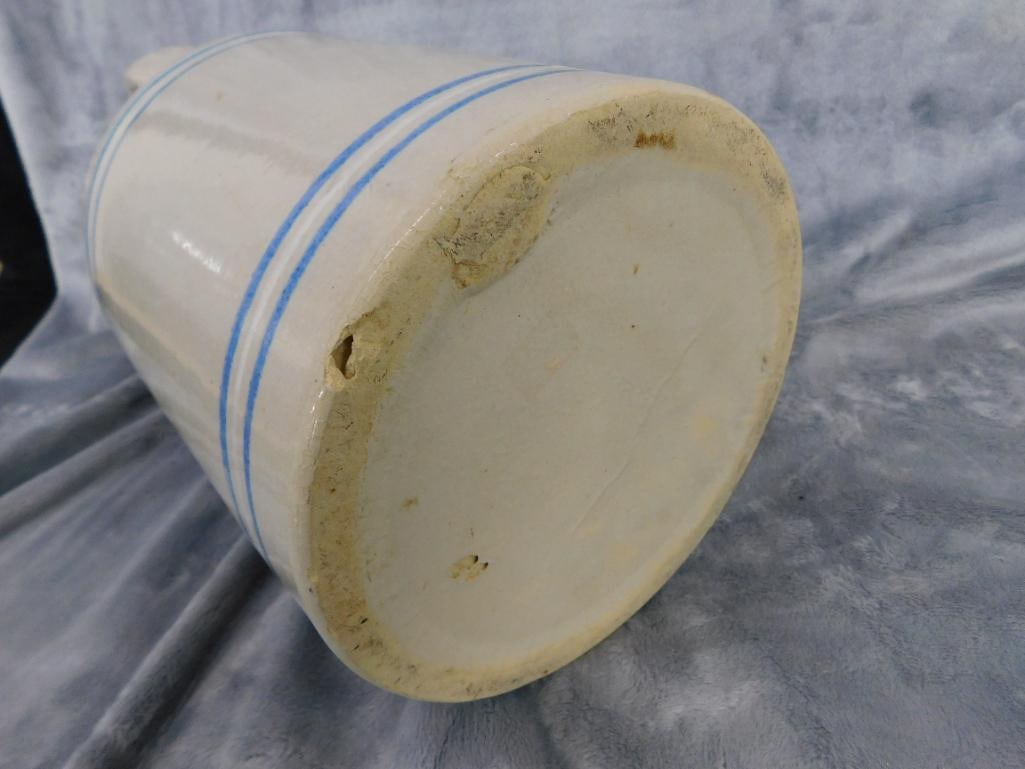 Pottery Jug - 1 Gallon - Unsigned - 12" x 7" - 5