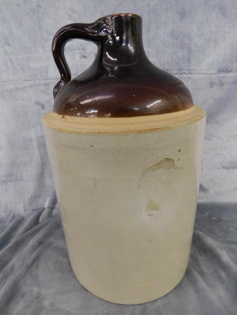 Pottery Jug - 3 Gallon - Unsigned - 16" x 9.5" - 5