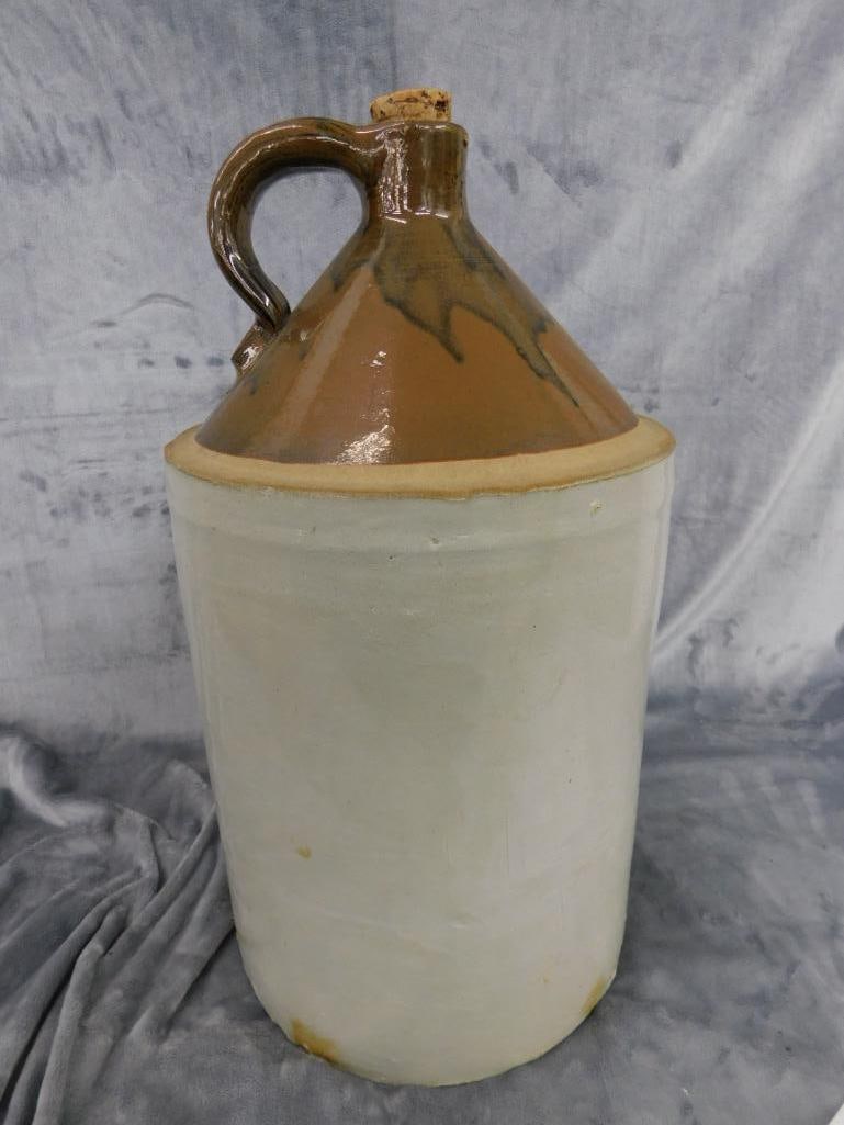Pottery Jug - 5 Gallon - Unsigned - 20" x 11" - 5