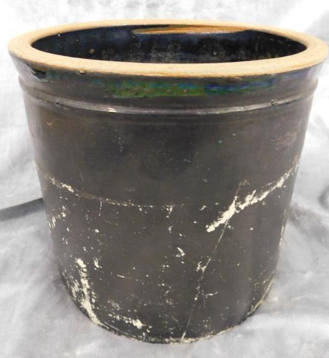 Pottery Crock - 2 Gallon - 9" x 9.5" (1 of 6)