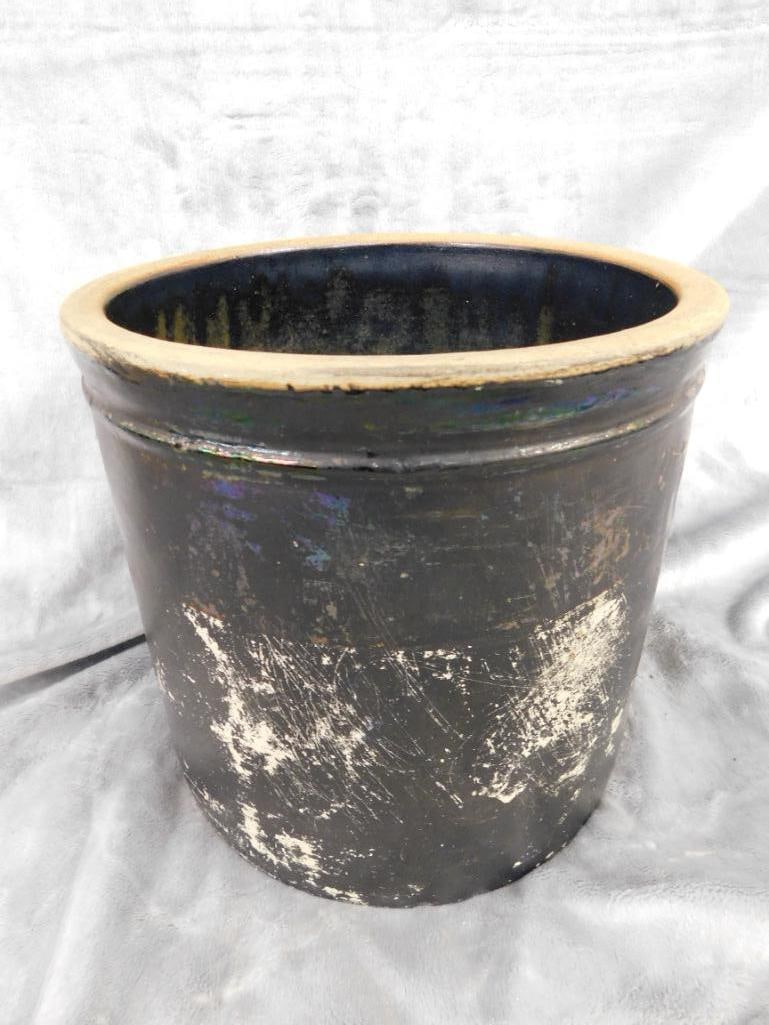 Pottery Crock - 2 Gallon - 9" x 9.5" - 6