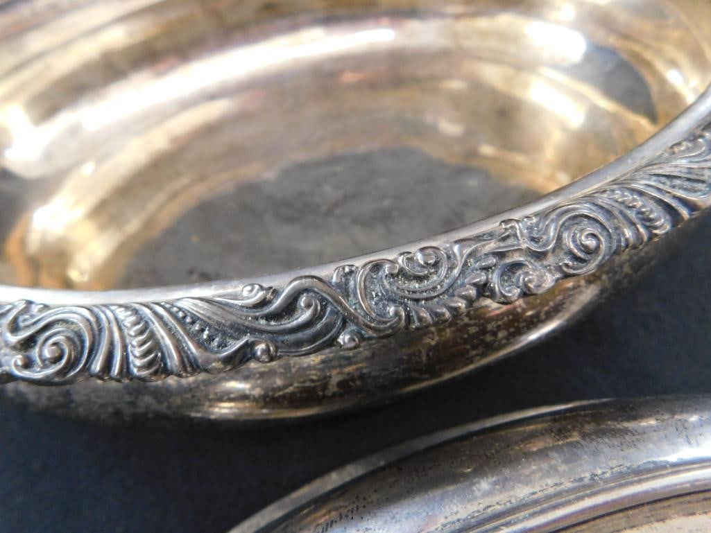 Sterling Silver - Gorham Covered Serving Dish - 4.5" x 9" x 6.75" - 897 Grams - 13