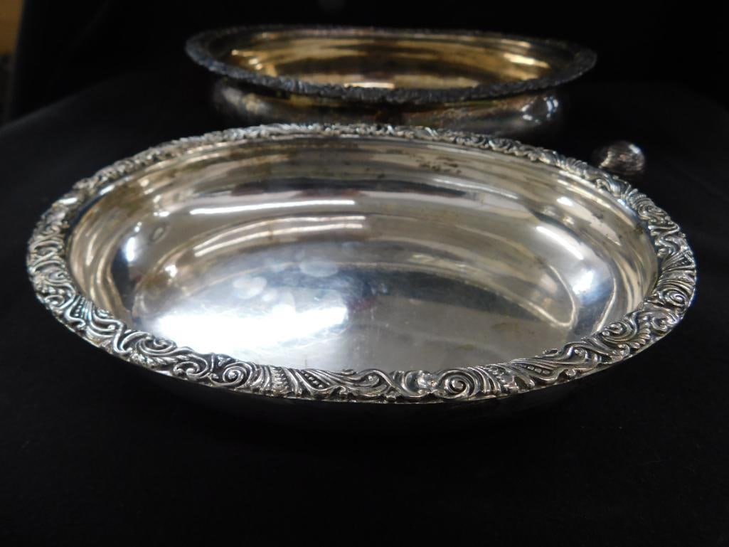 Sterling Silver - Gorham Covered Serving Dish - 4.5" x 9" x 6.75" - 897 Grams - 6