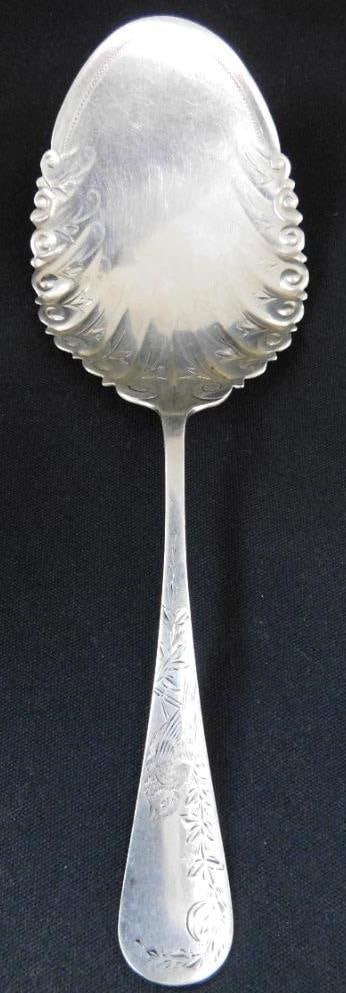 Sterling Silver - Early 8 1/8" Server - 44 Grams: See Photos For Condition and Details