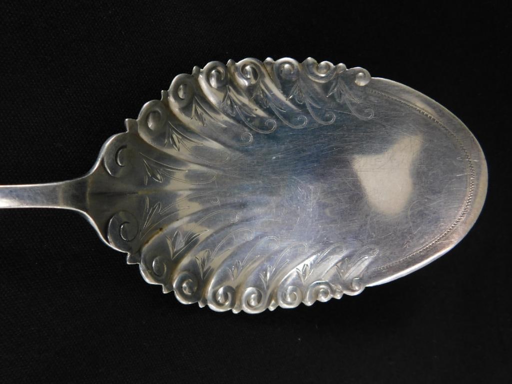 Sterling Silver - Early 8 1/8" Server - 44 Grams - 2