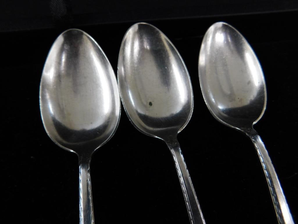 Sterling Silver - 3 Teaspoons - 5 7/8" - 79 Grams - 2