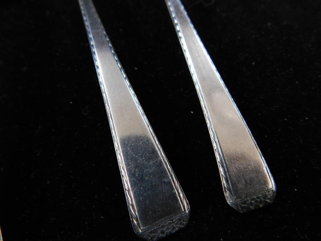 Sterling Silver - 3 Teaspoons - 5 7/8" - 79 Grams - 4