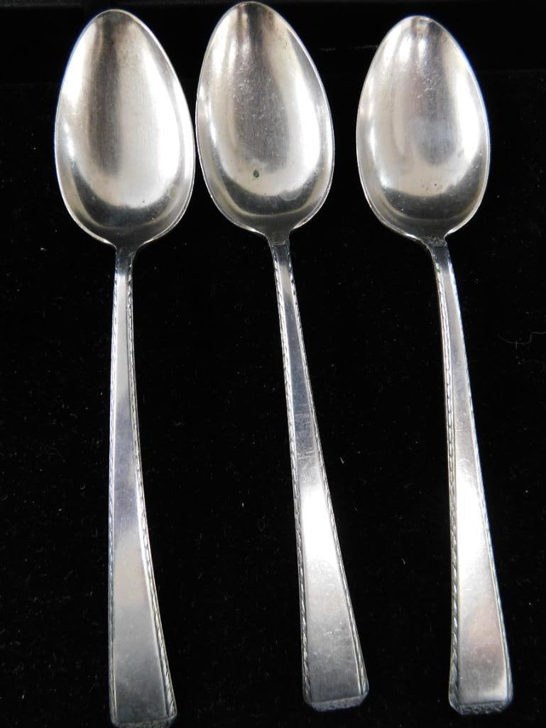 Sterling Silver - 3 Teaspoons - 5 7/8" - 79 Grams - 6