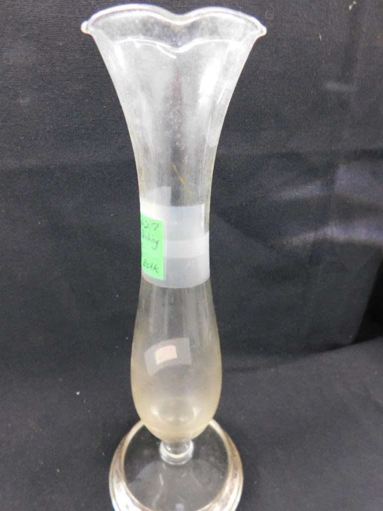 Sterling Silver - Footed Vase - 135 Grams TW - 4