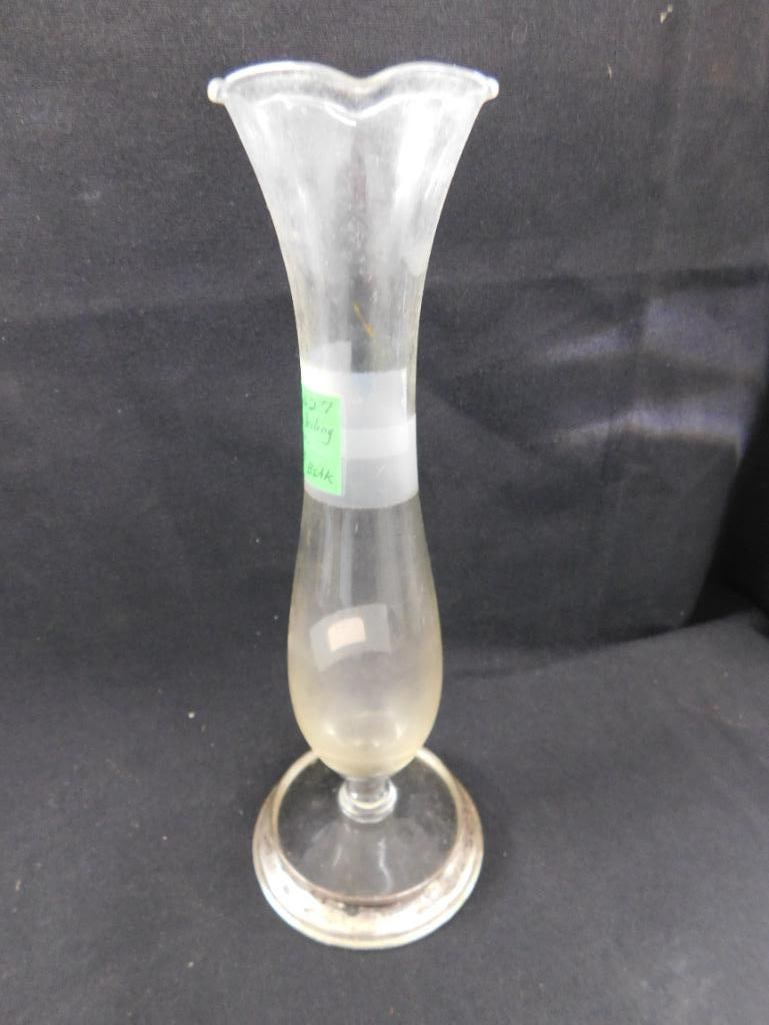 Sterling Silver - Footed Vase - 135 Grams TW - 6