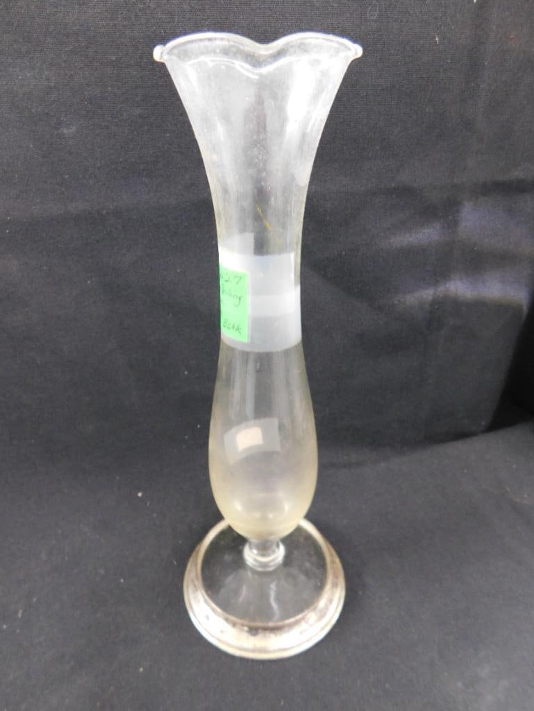 Sterling Silver - Footed Vase - 135 Grams TW - 7
