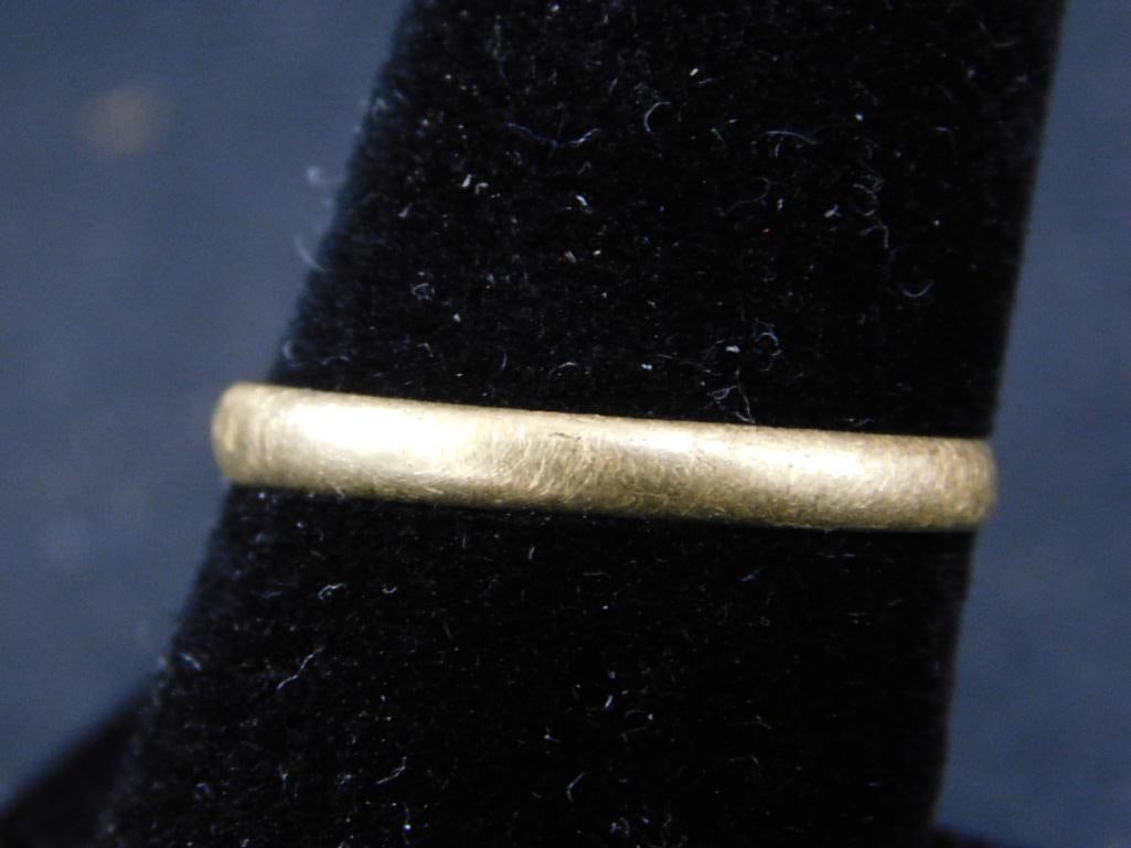 10K Yellow Gold Wedding Band - Size 10 - Been Cut - 1.67 Grams - 3
