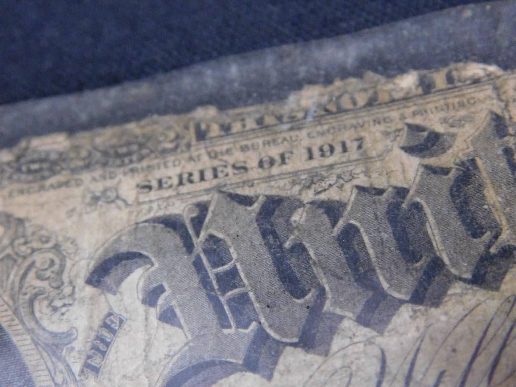 1917 US Currency $2 Bill - 5