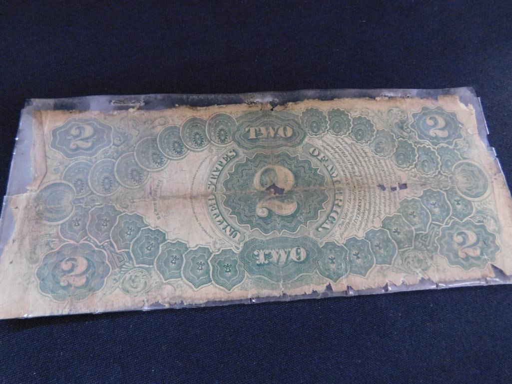 1917 US Currency $2 Bill - 7