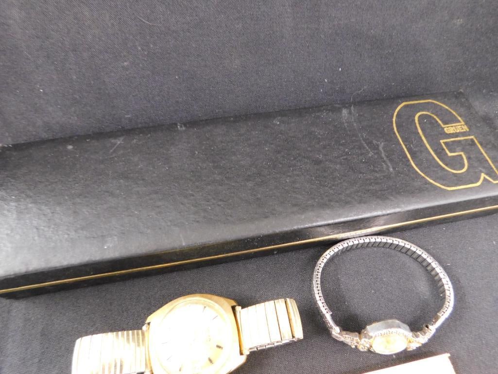 Gruen Wristwatches - 1 Ladies - 1 Mens - 8