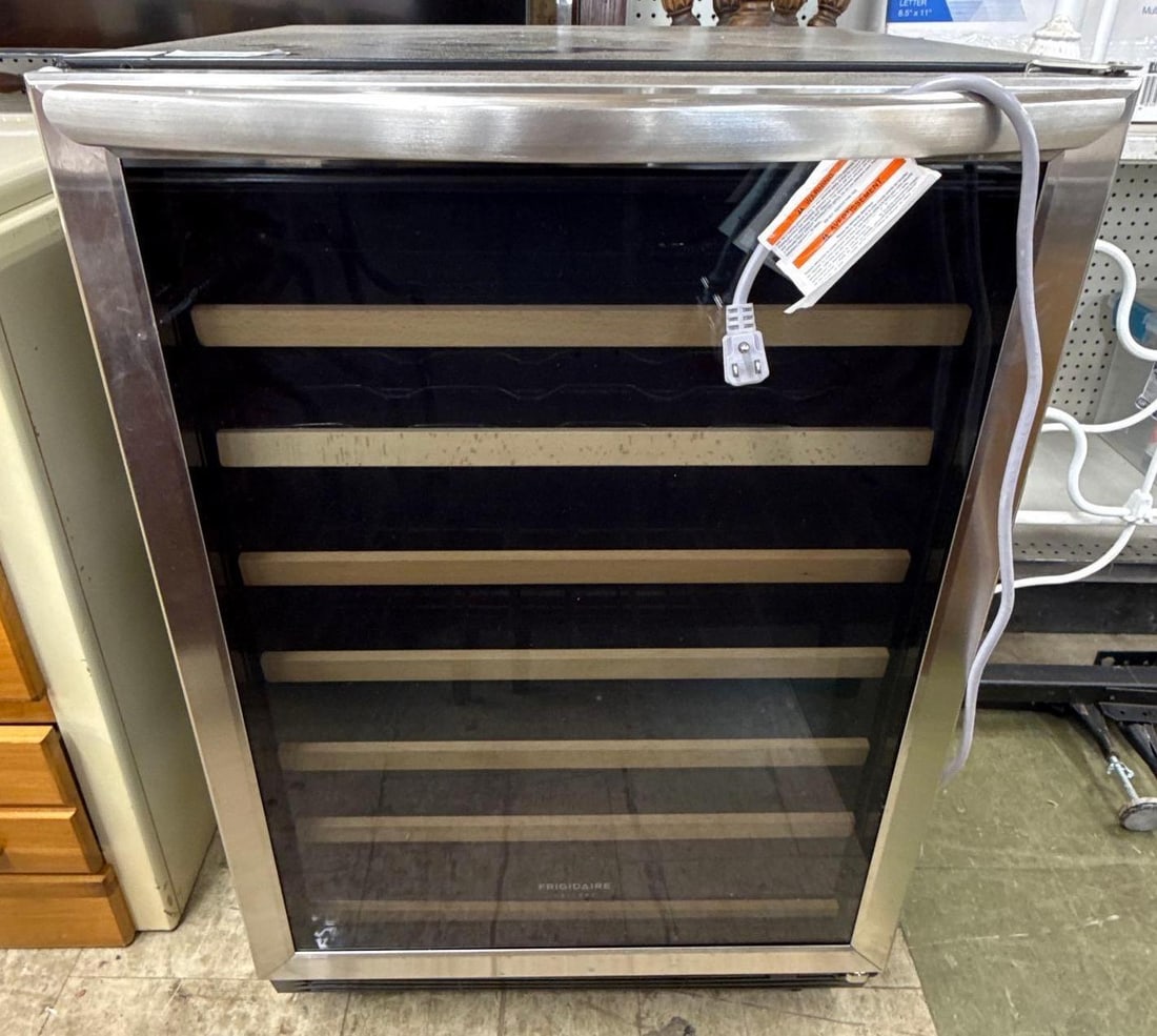 52 bottle Wine cooler: 35" x 24" x 26", Electrolux