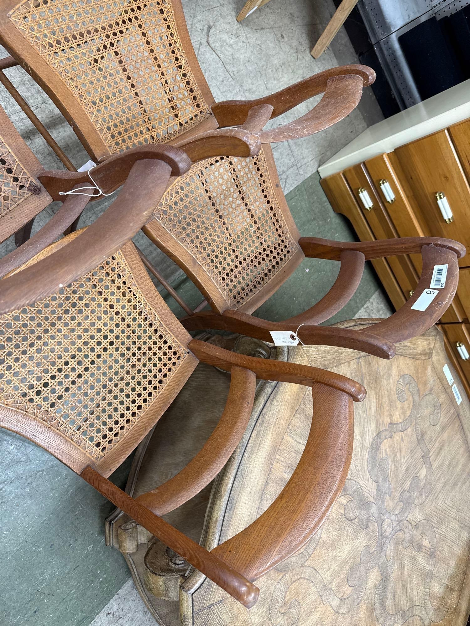 lot of four Victorian style chairs - 2