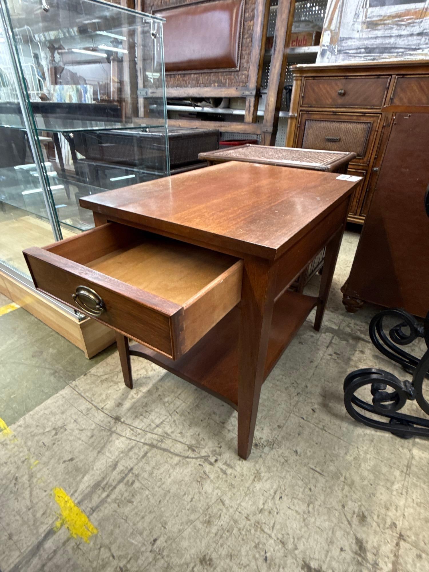 Mahogany end table - 2