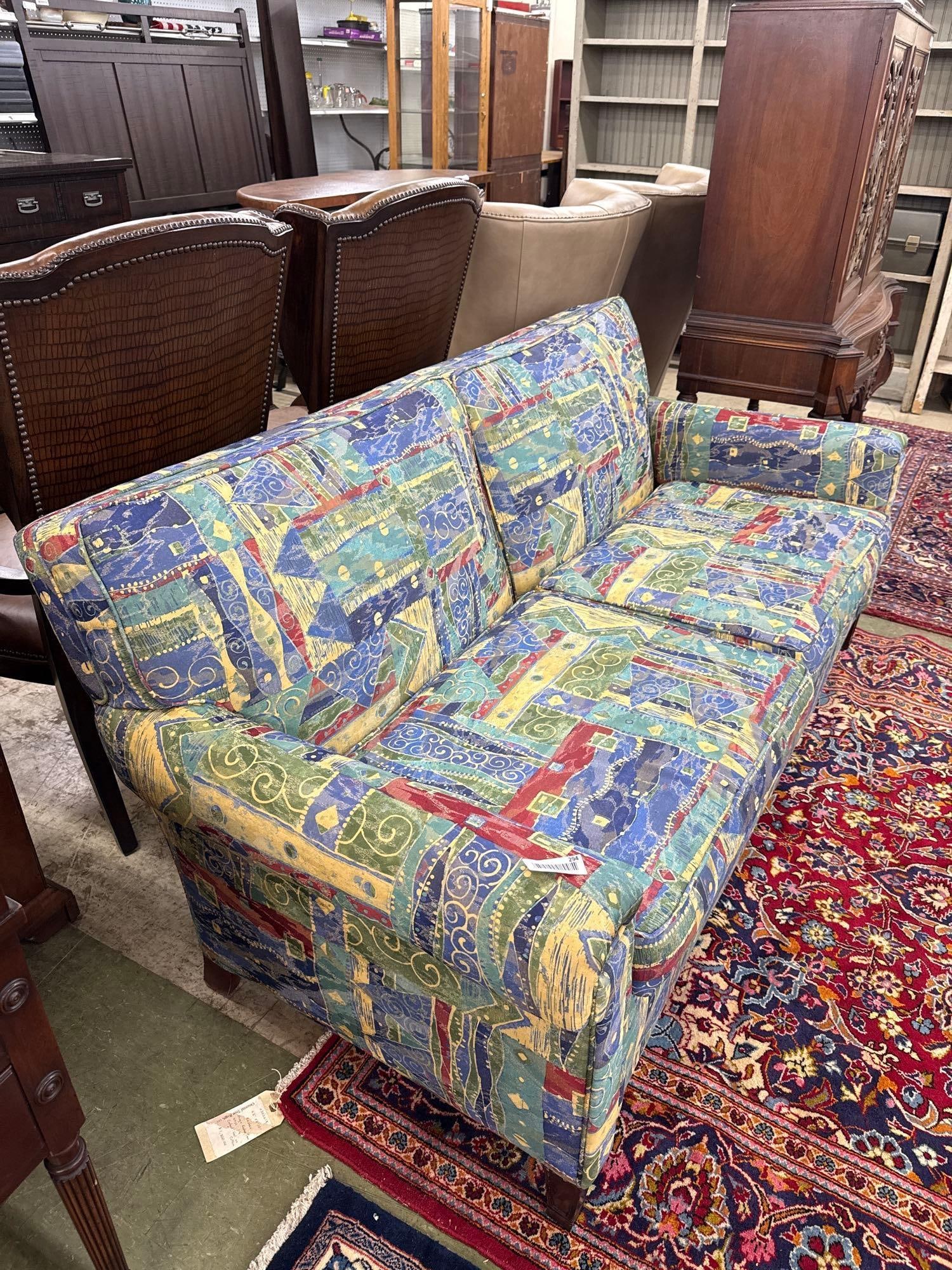 upholstered couch - 2
