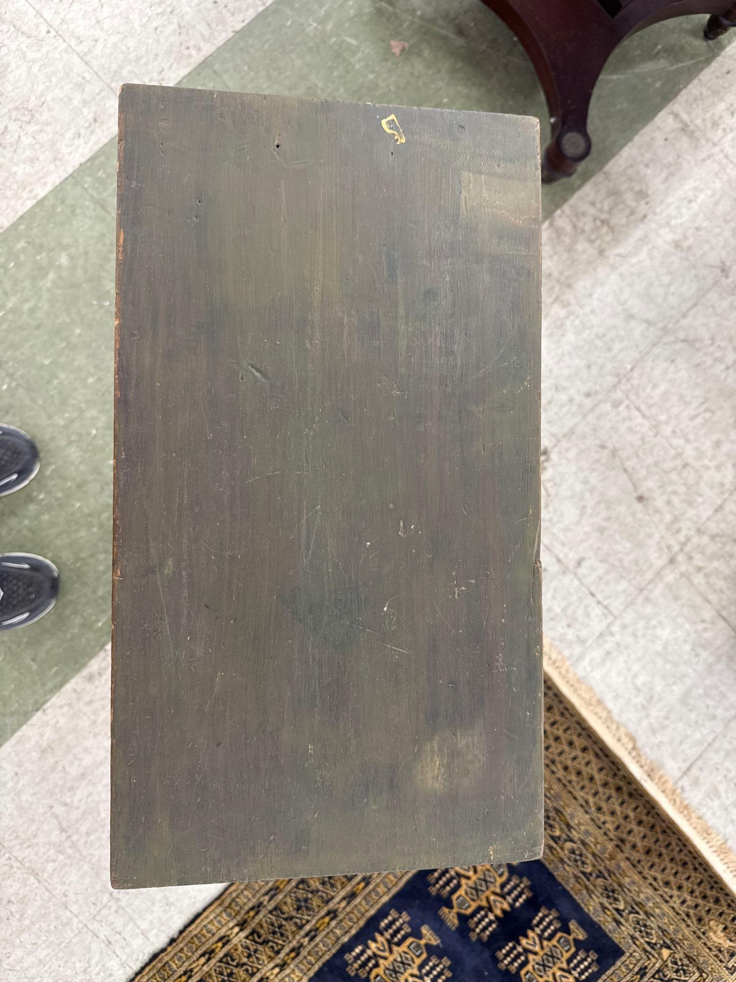small Pine trestle table - 3
