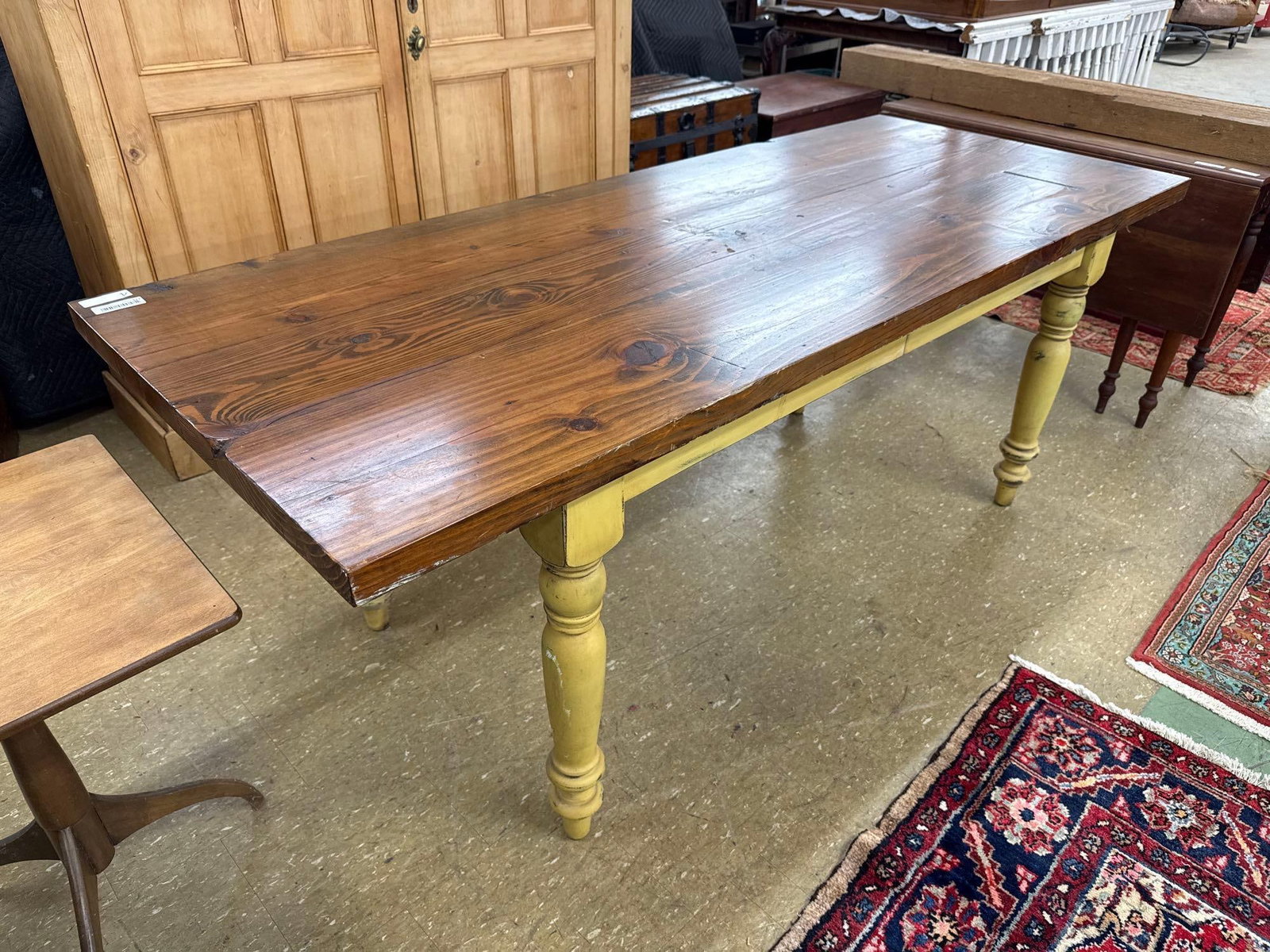farmhouse kitchen table - 2