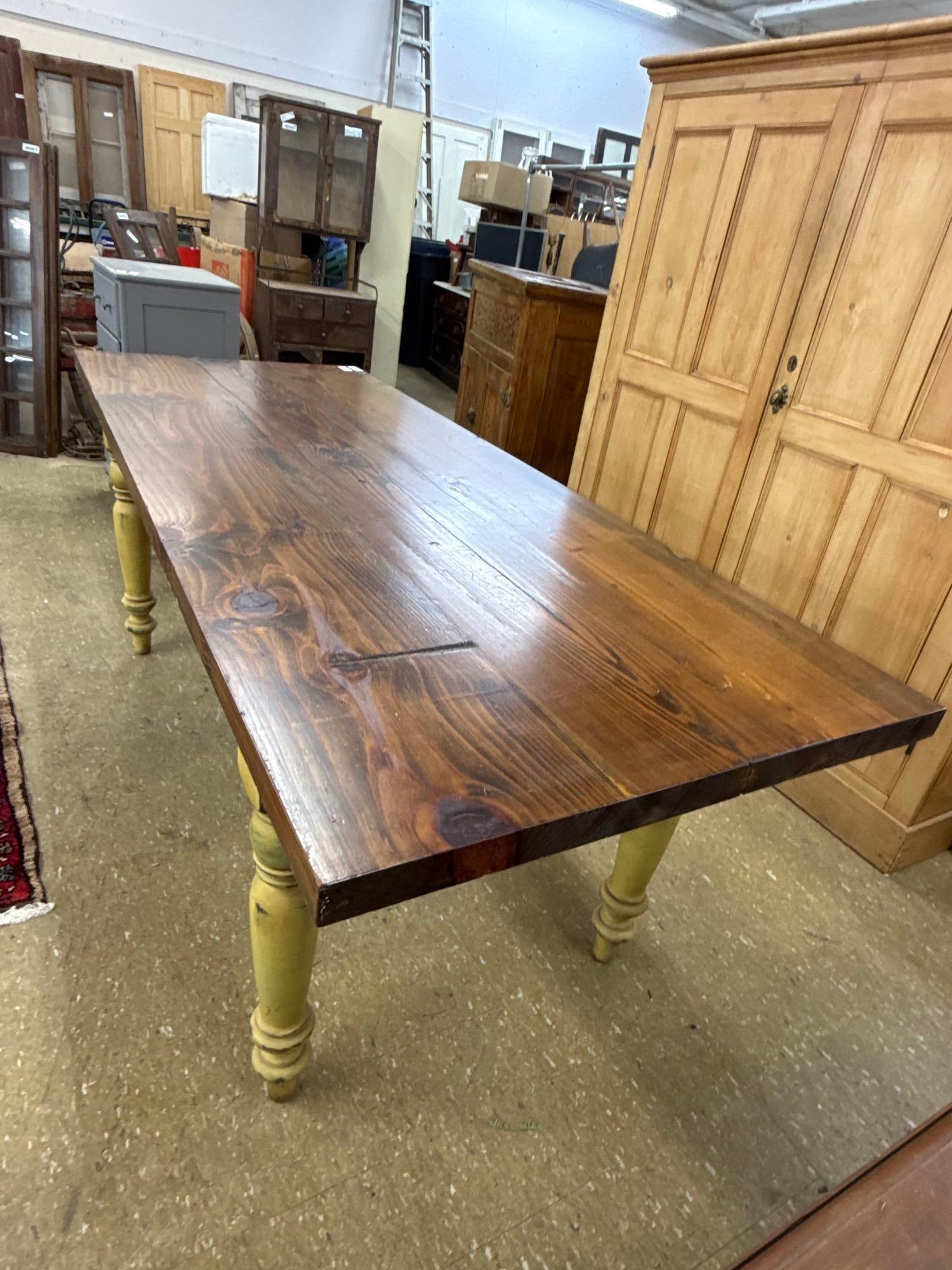 farmhouse kitchen table - 3