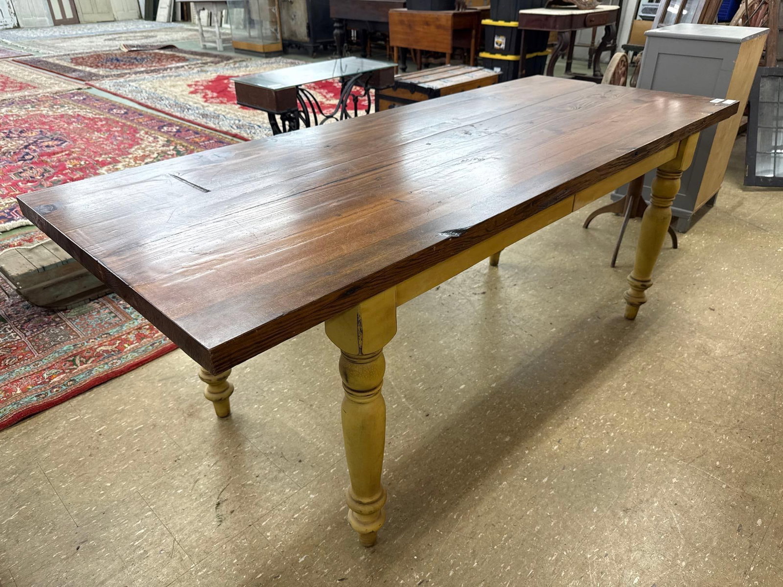 farmhouse kitchen table - 4