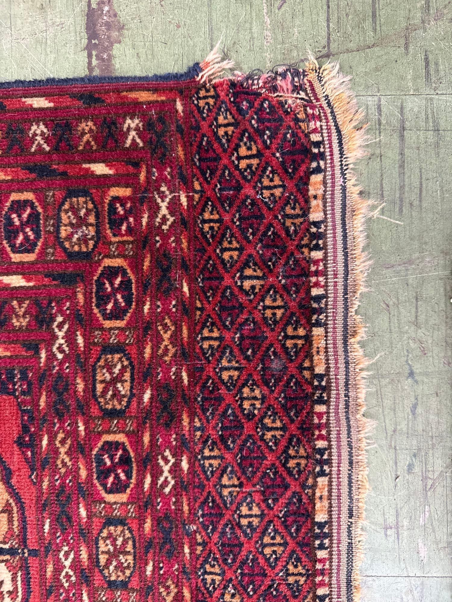 Bokara area rug 46" X 33" - 2