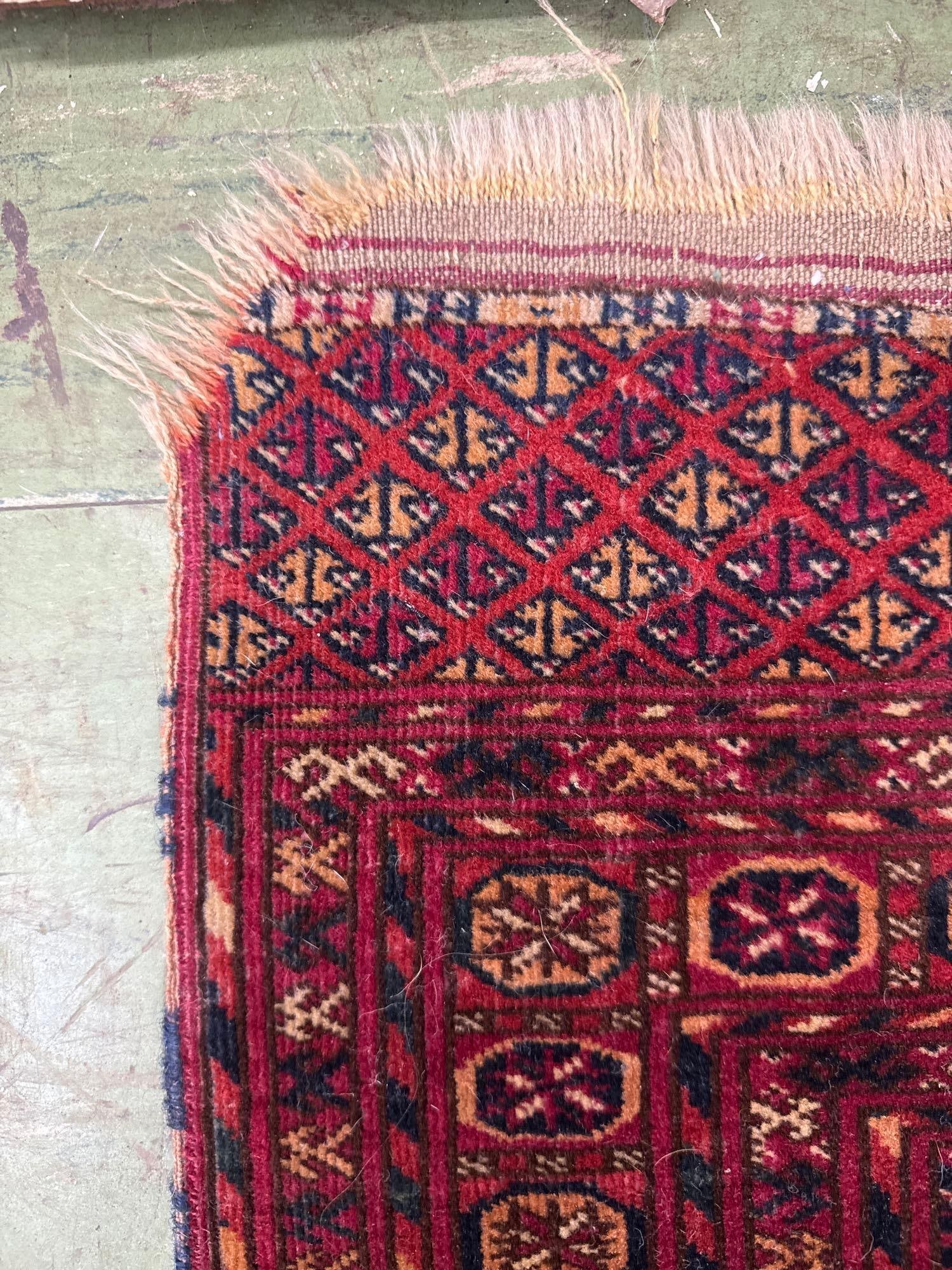 Bokara area rug 46" X 33" - 3