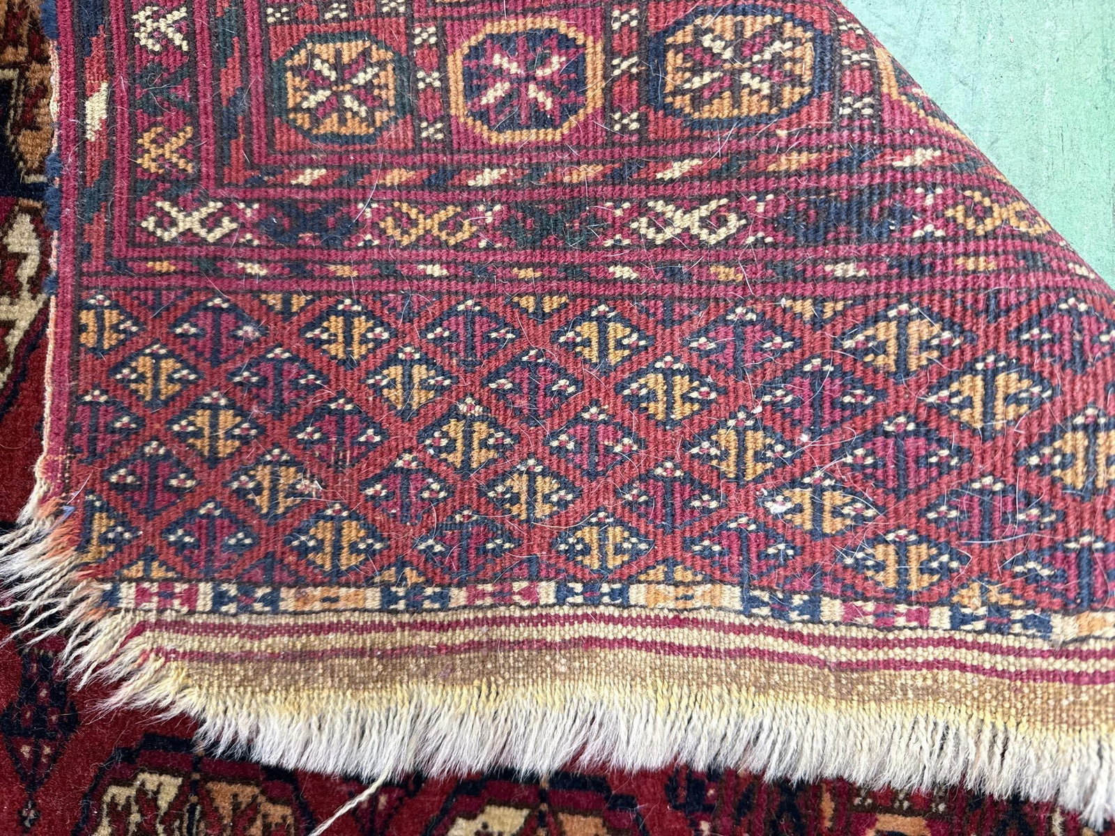Bokara area rug 46" X 33" - 4