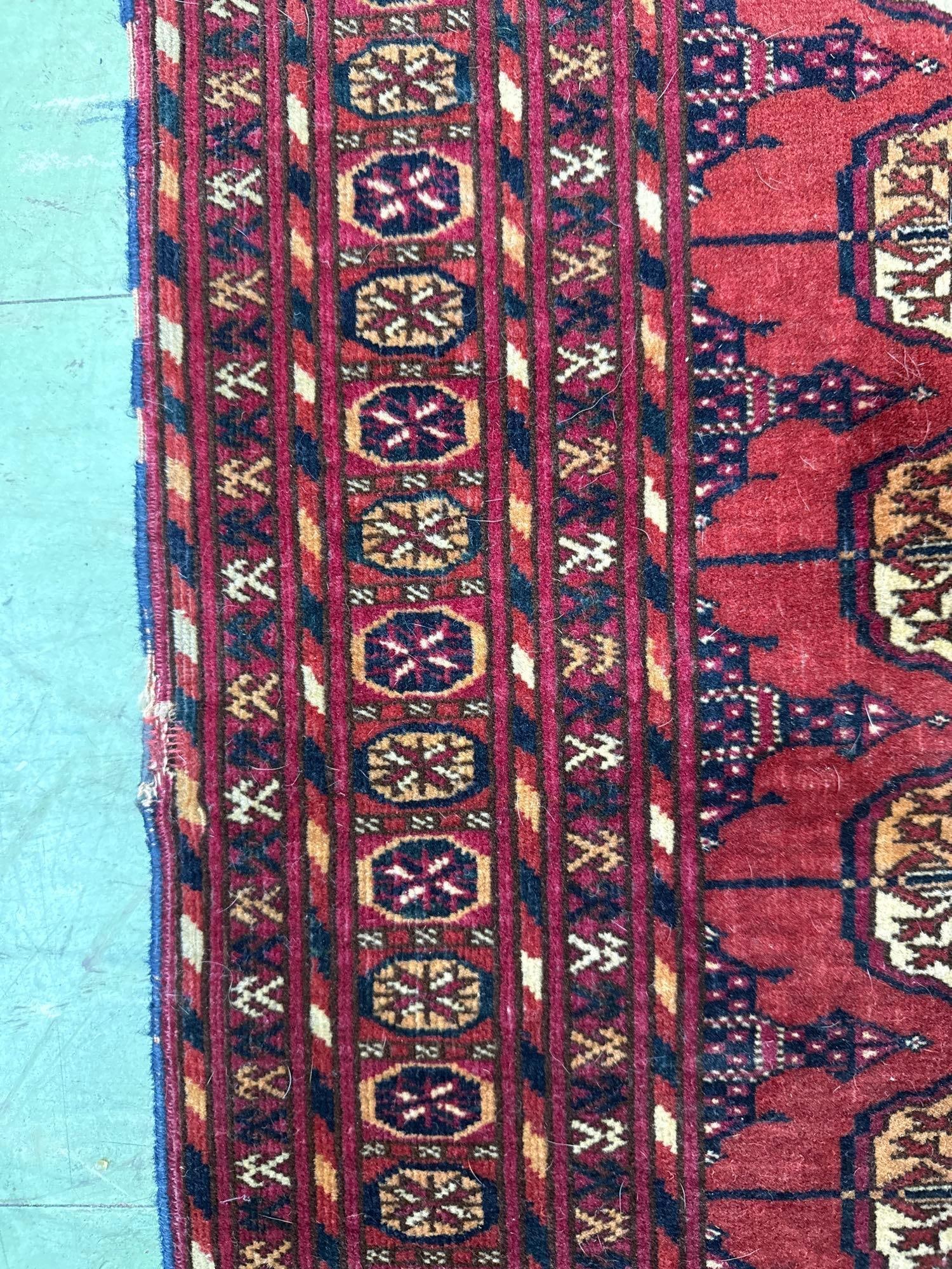 Bokara area rug 46" X 33" - 6
