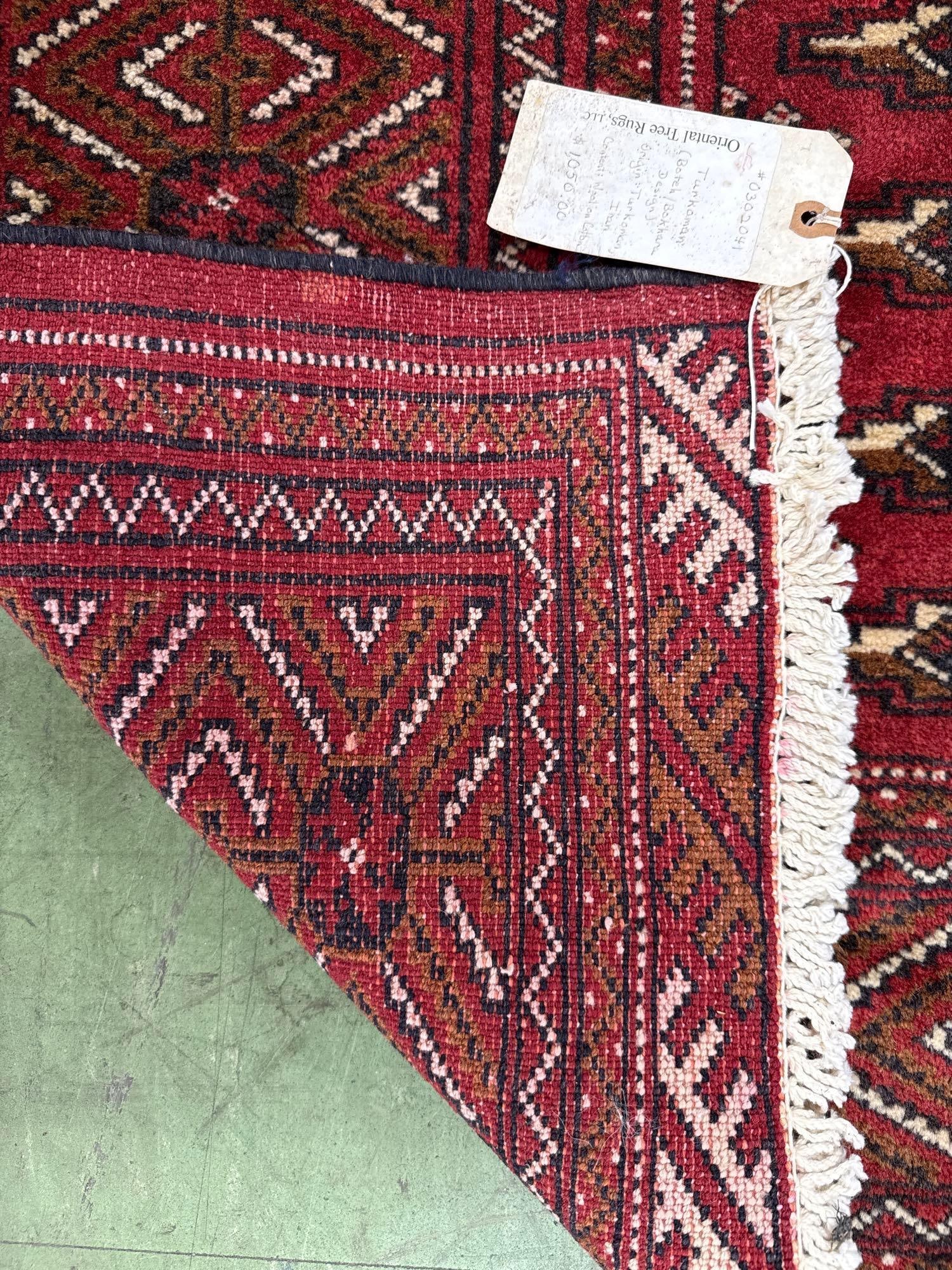 room size Bokhara rug 9'9" x 6'7" - 5