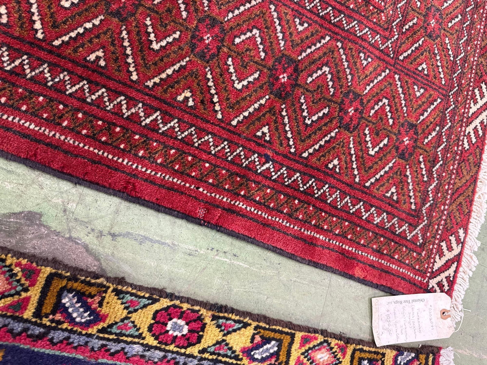 room size Bokhara rug 9'9" x 6'7" - 9