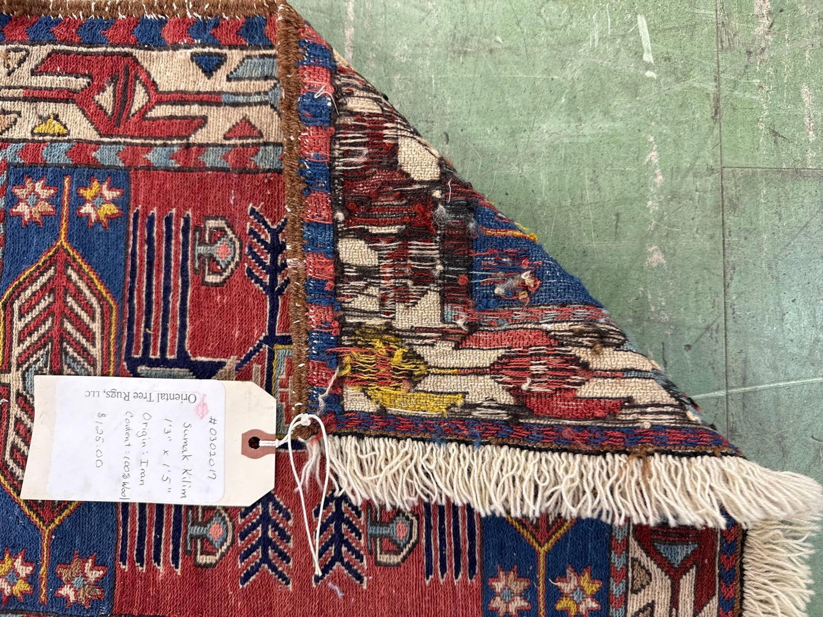 small area rug 19" x 16" - 3