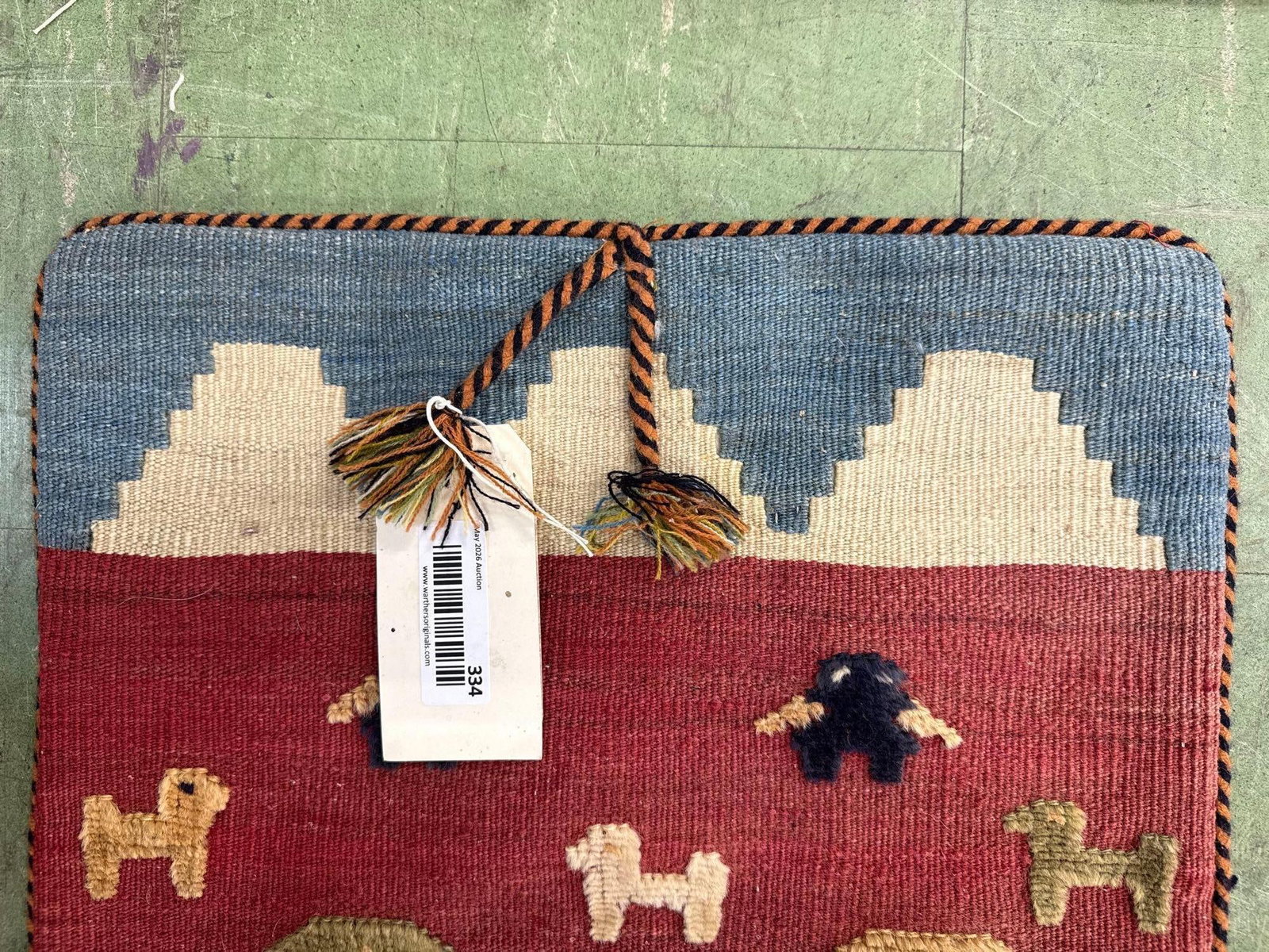 pillow cover/area rug 17" x 17" - 2