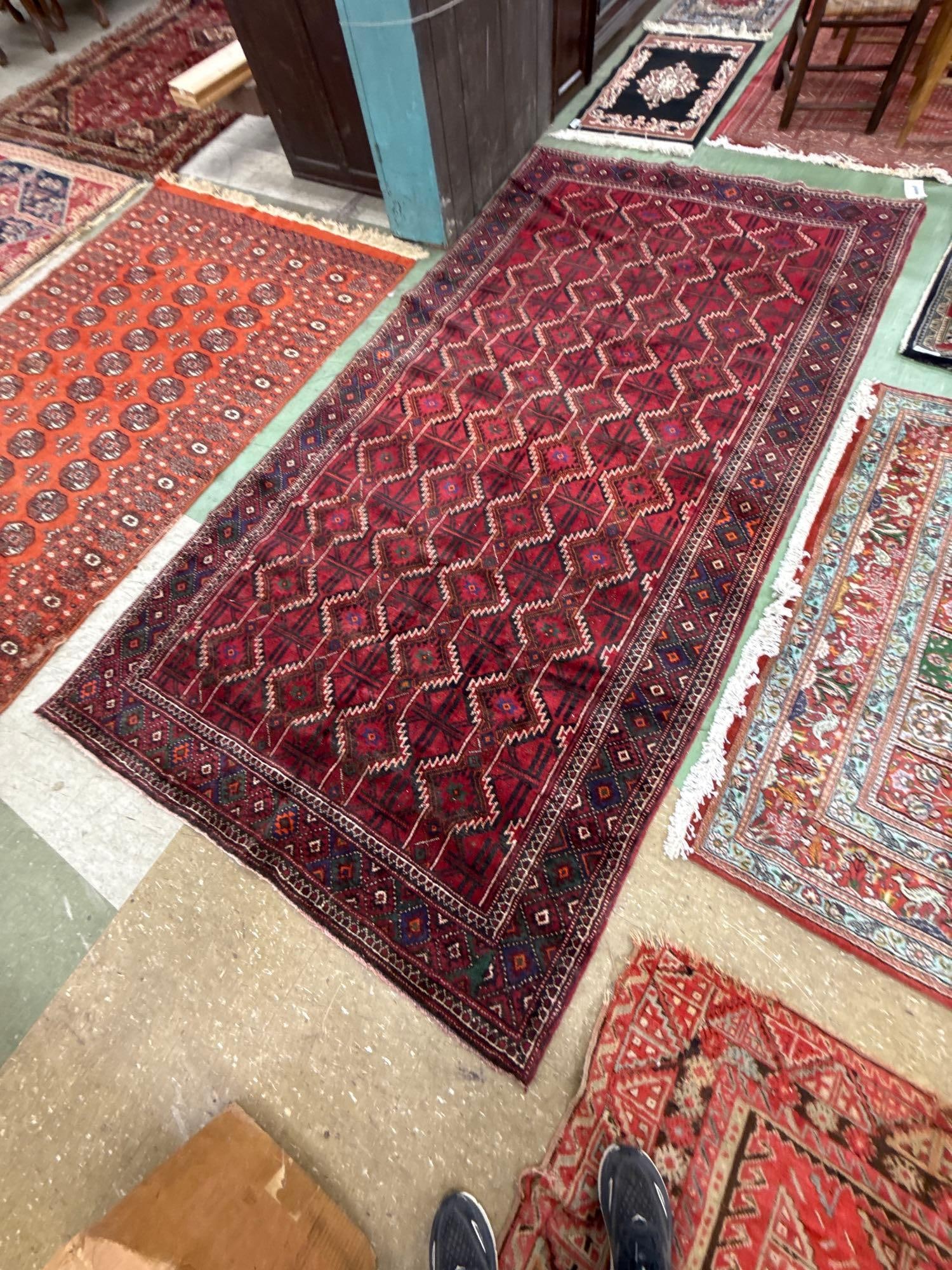 Baluchi Area rug 5'1" X 9'11" - 2