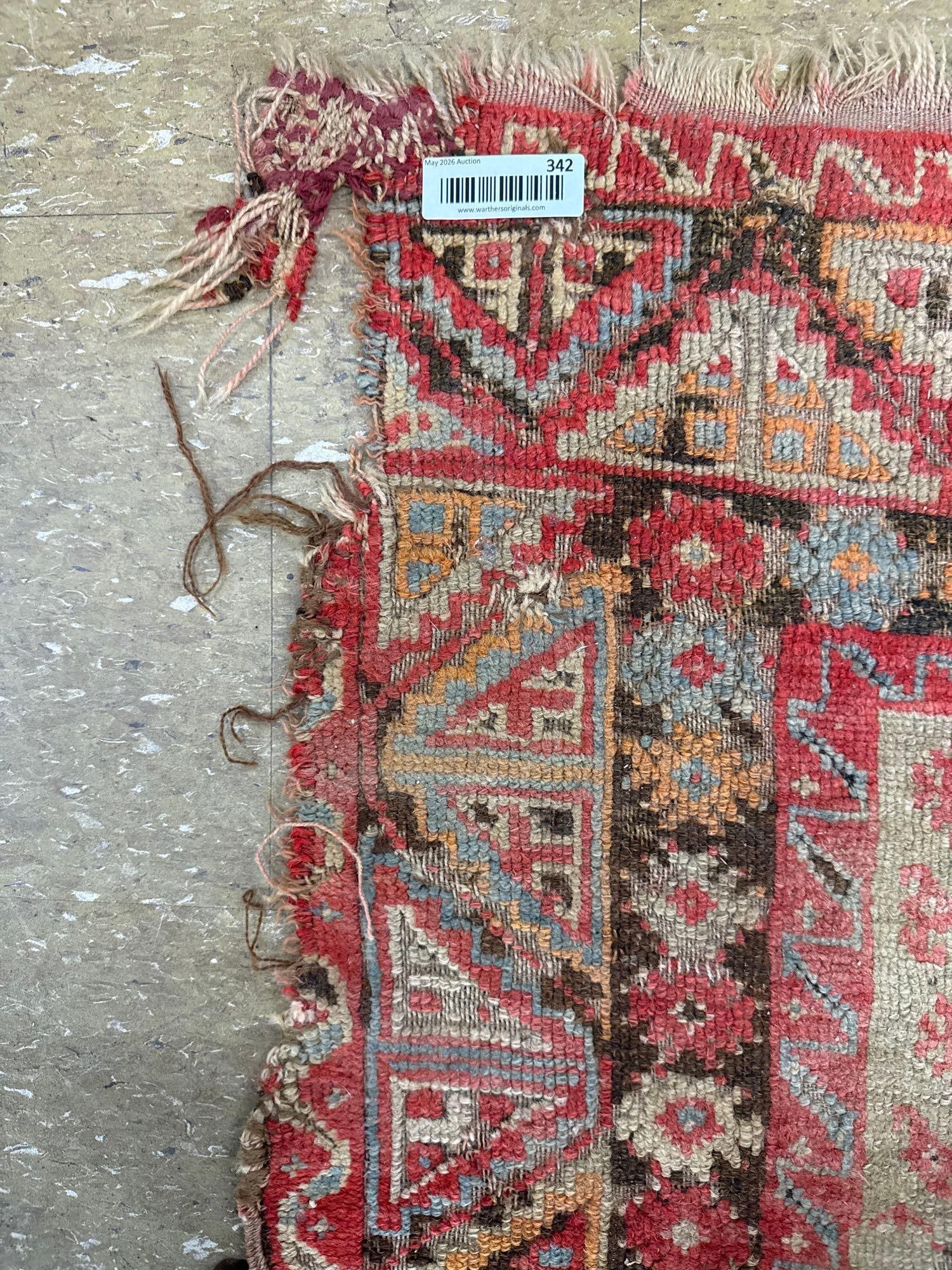 prayer rug - 3'6" X 5'4" - 9