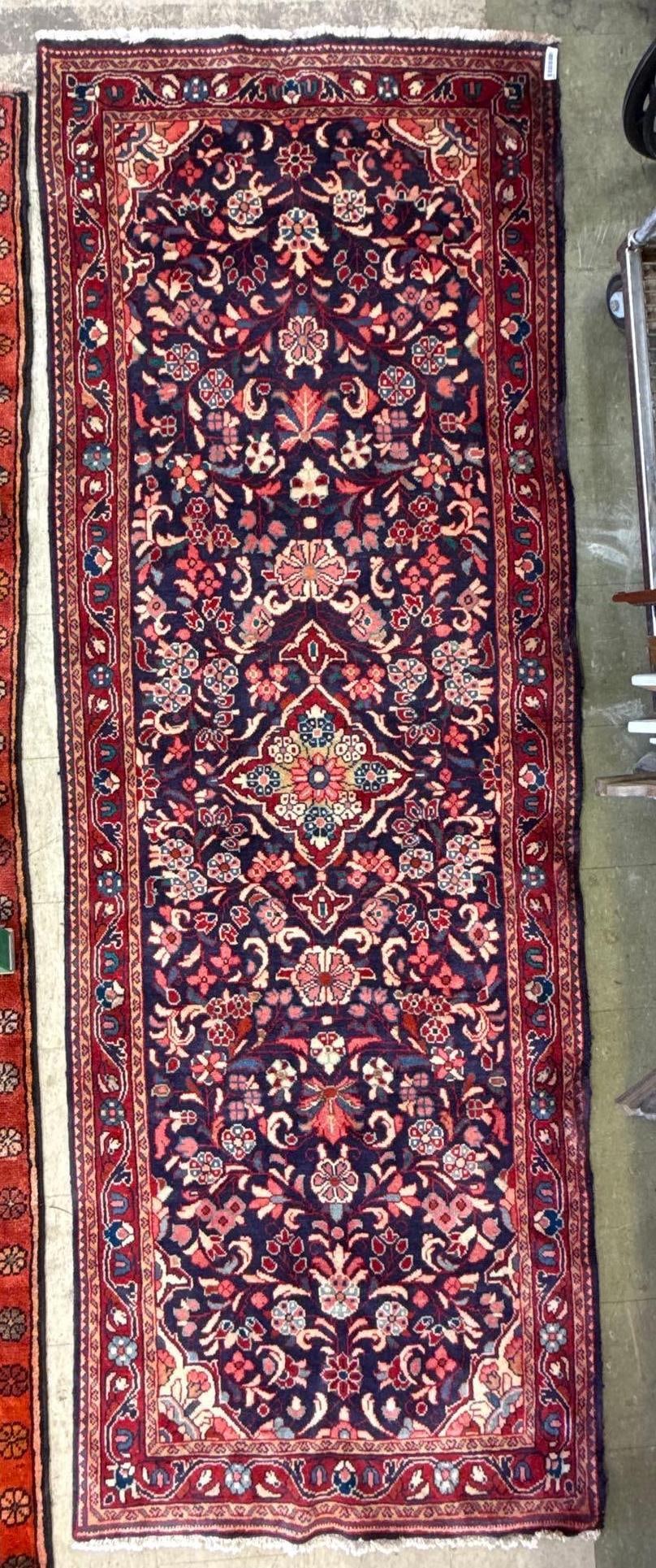 Area rug - 3'8" X 10'8": Wool on cotton made in Iran