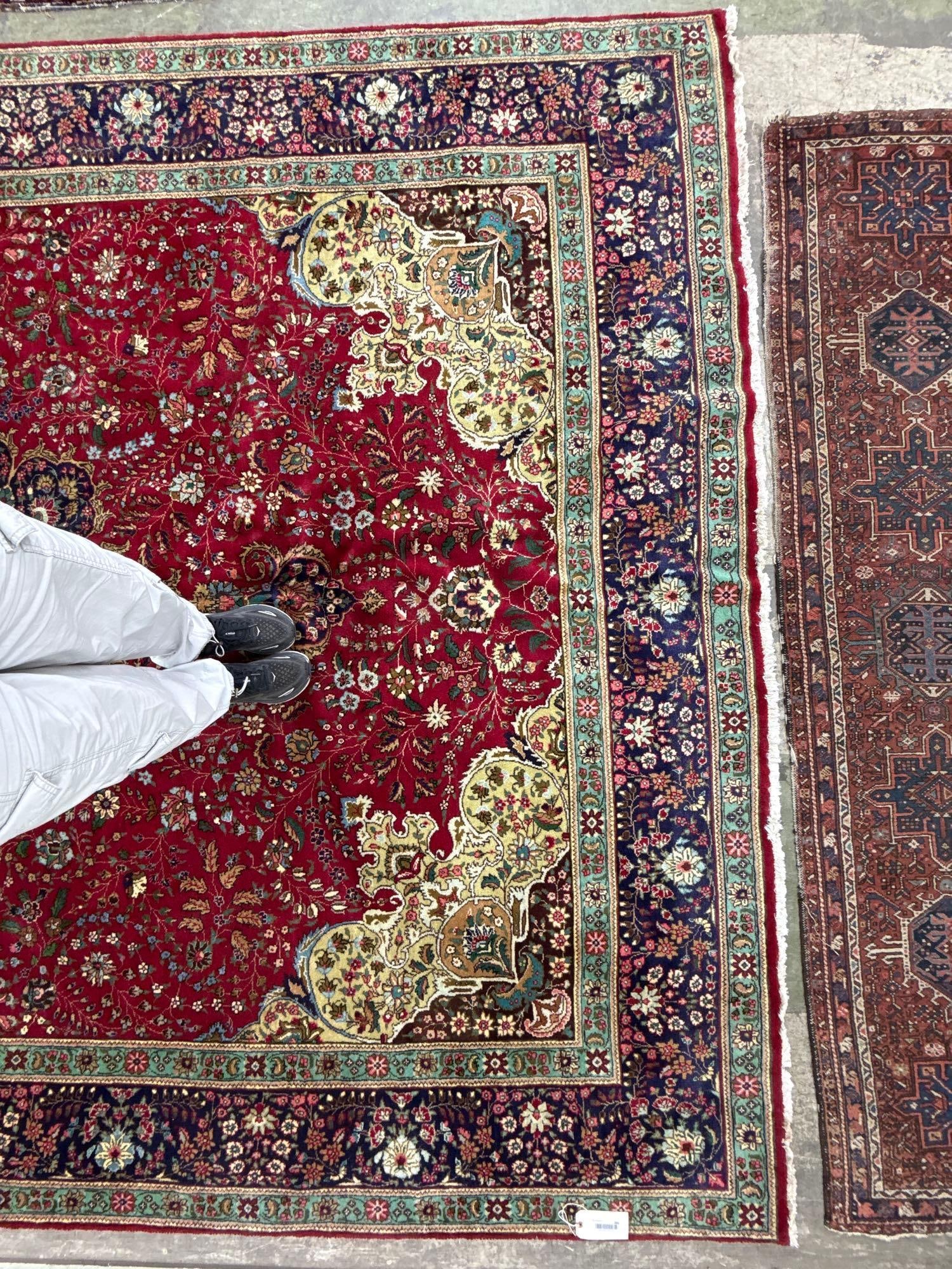 room size rug - 9'10" X 13" - 5