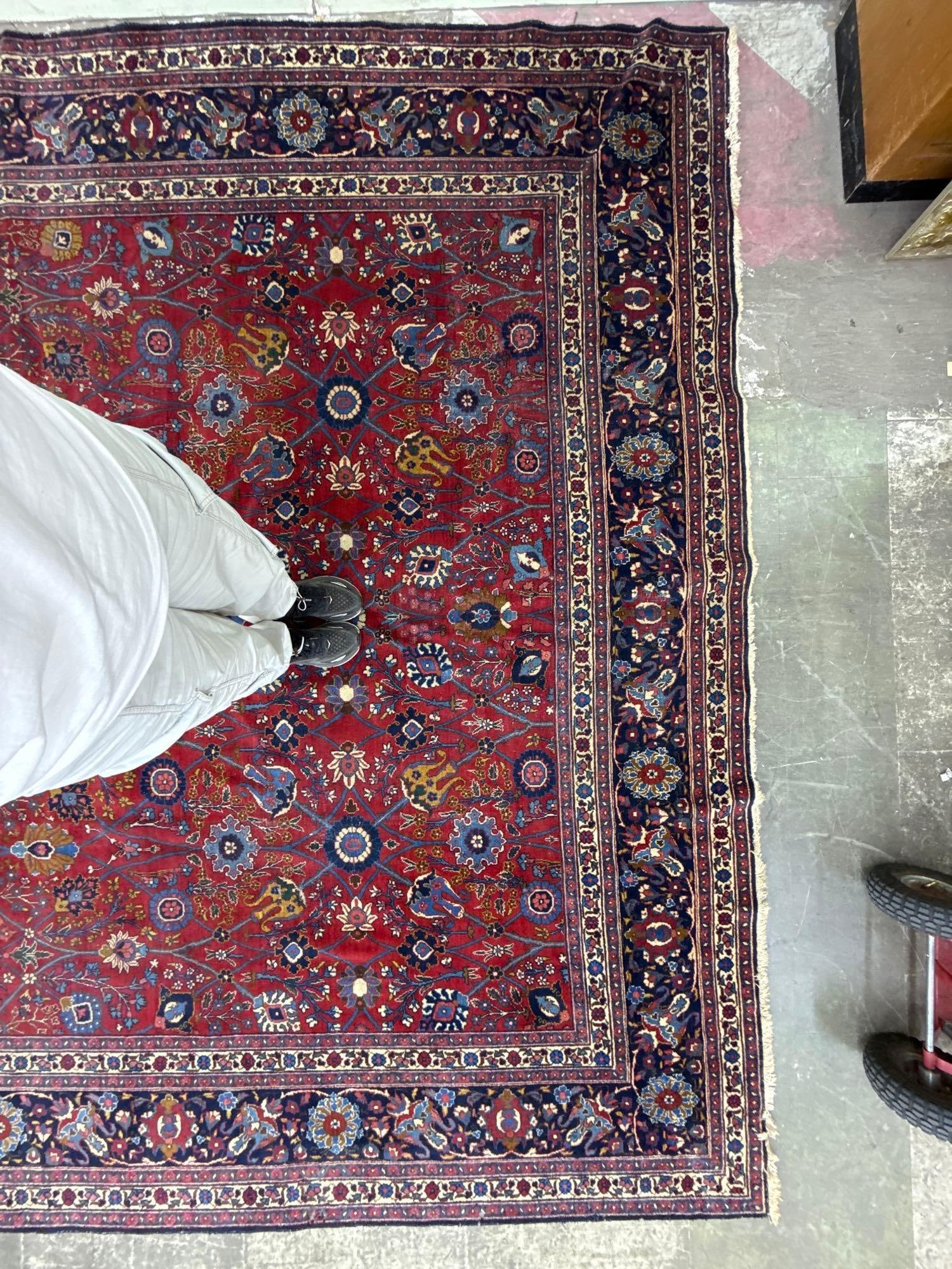 room size rug - 10'11" x 16'6" - 6