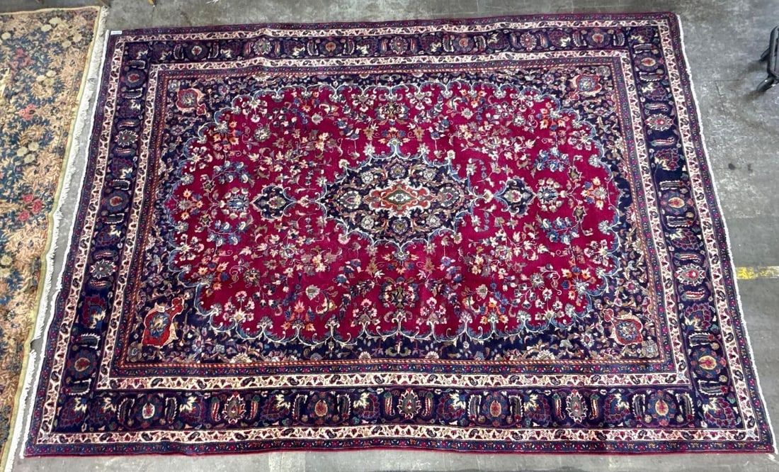 room size rug -8'5" x 11'10": Wool