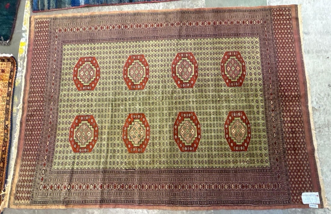 Area Rug - 6'2" x 9': Wool, made in Iran, Gabbeh