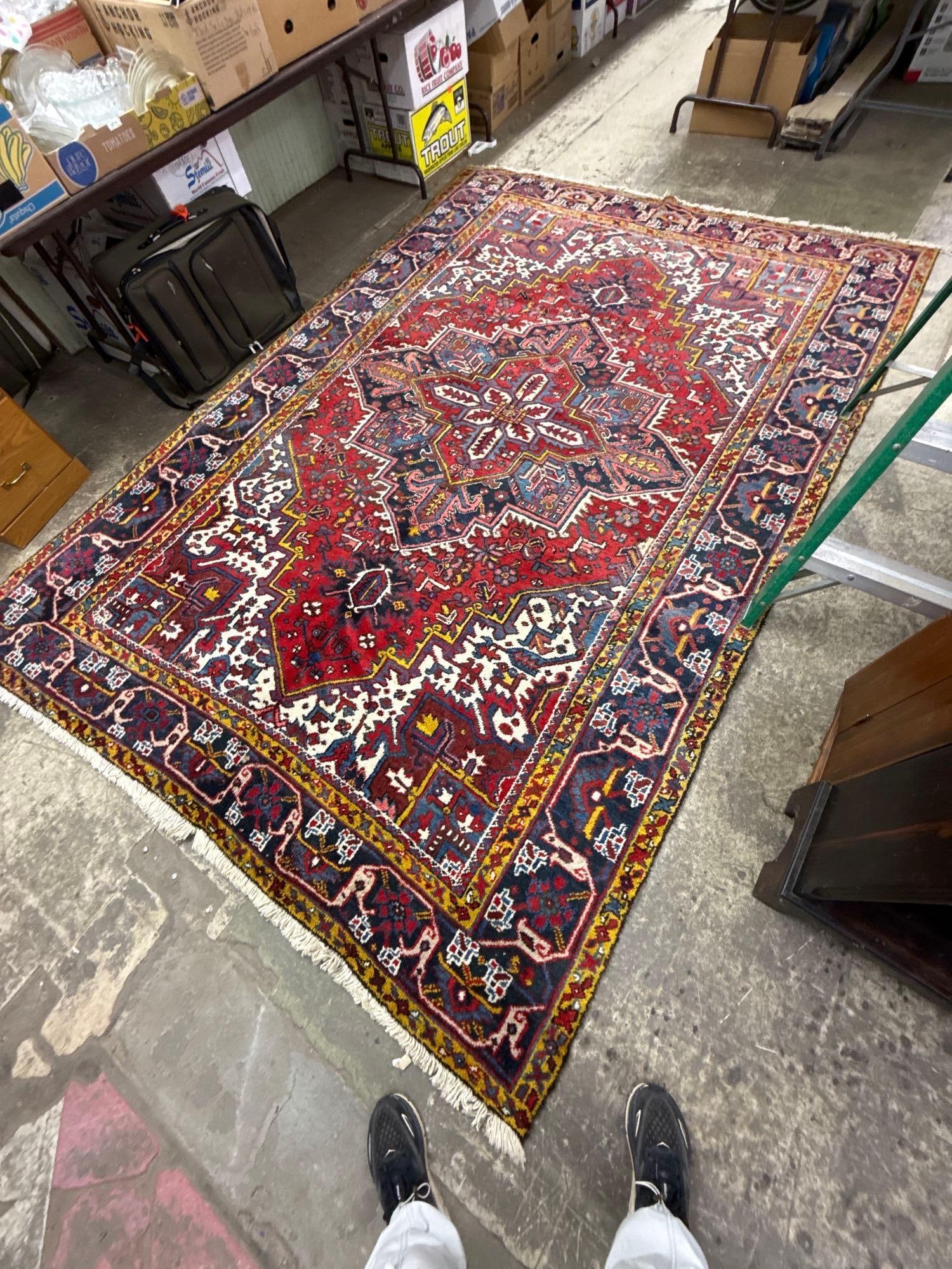 room size rug - 7'7" x 4'5" - 2