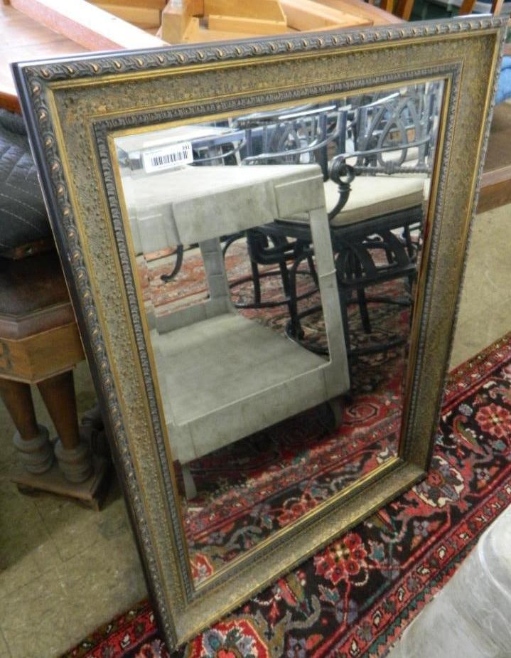 gilded Frame Beveled Mirror (1 of 5)