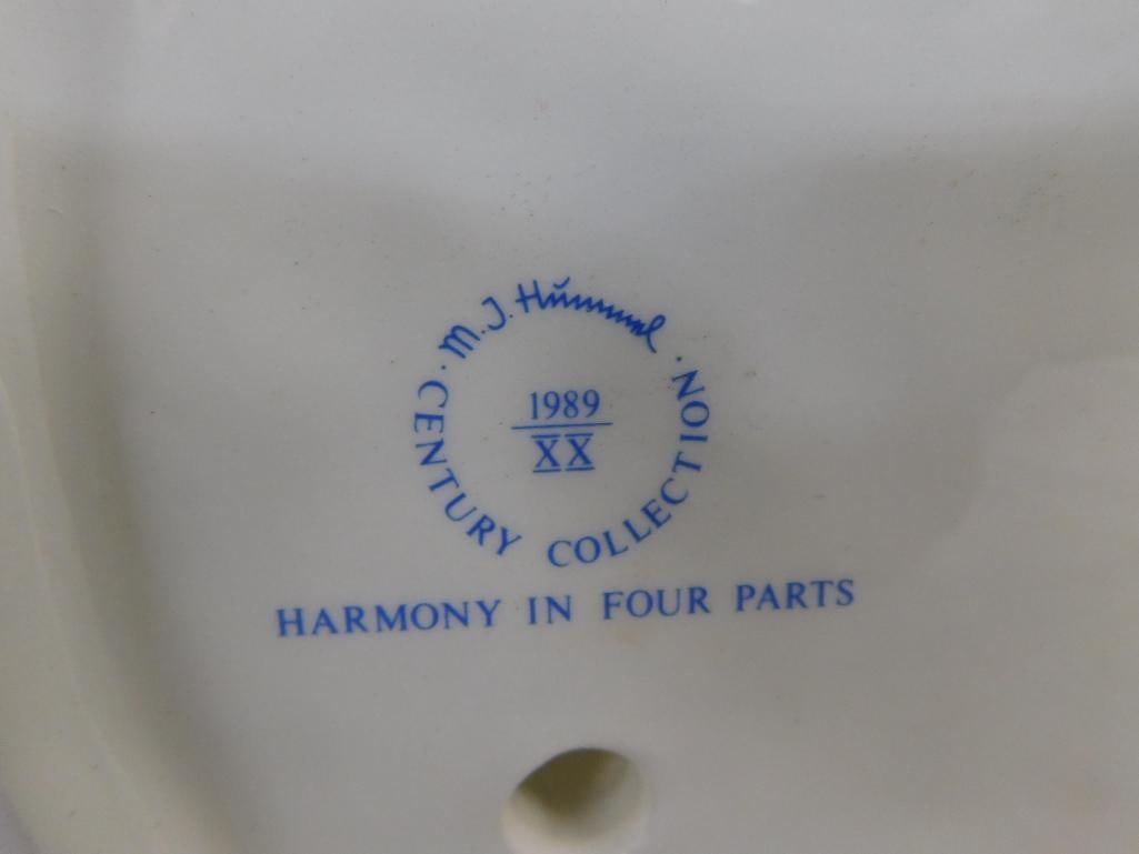 Goebel - M.I. Hummel - Century Collection - #286 - "Harmony in Four Parts" - 10" x 9.5" x 4.5" - 6