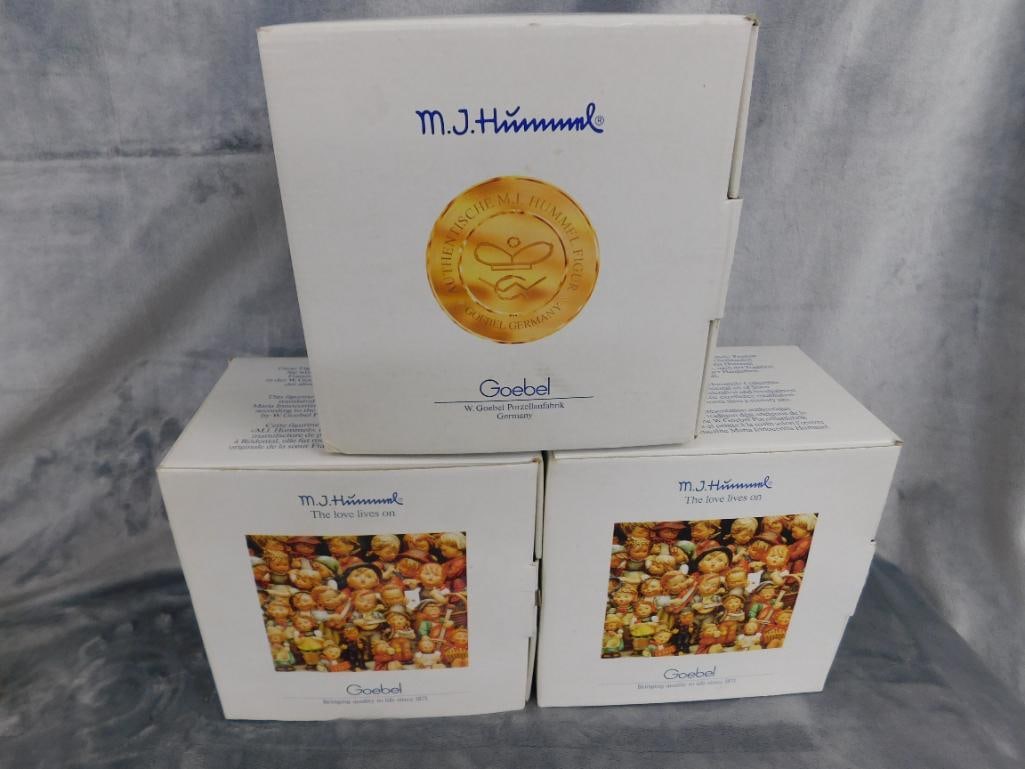 Goebel - M.I. Hummel - 3 Pieces - #935 "Farm Boy" - #888 "Star Gazer" - 11