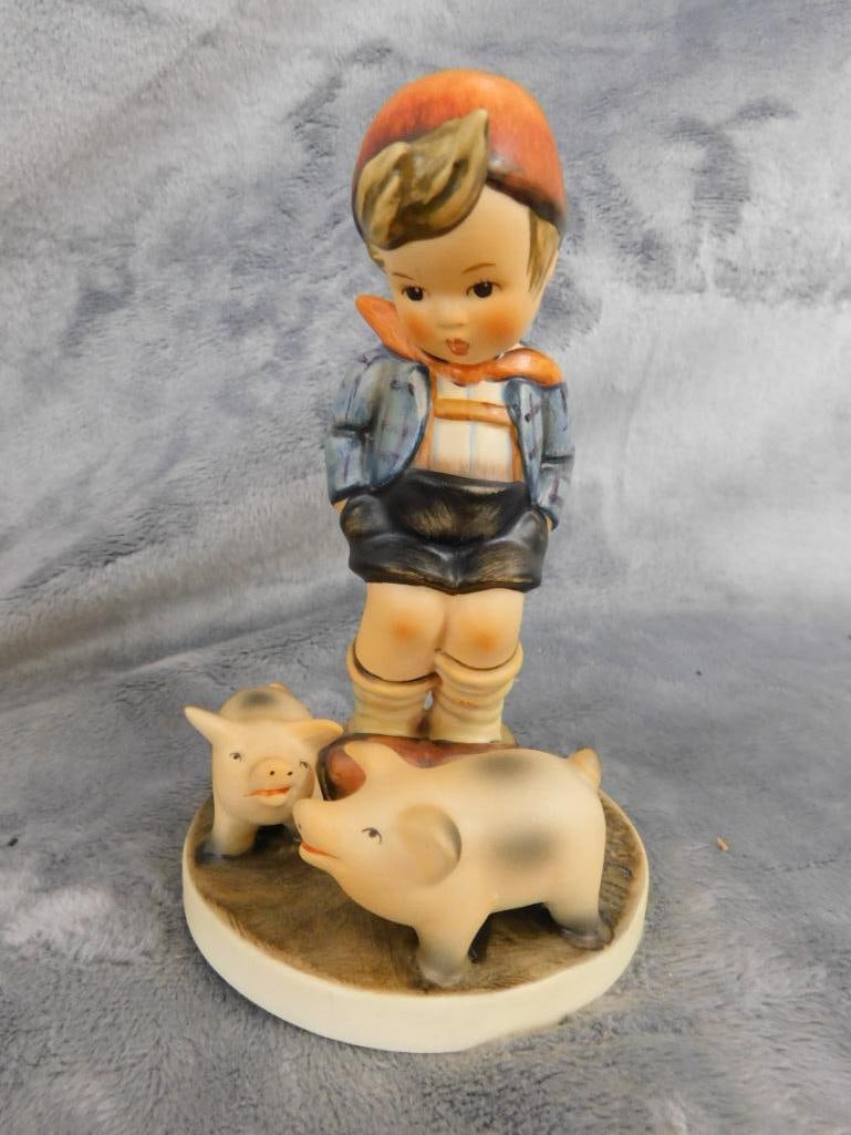 Goebel - M.I. Hummel - 3 Pieces - #935 "Farm Boy" - #888 "Star Gazer" - 8