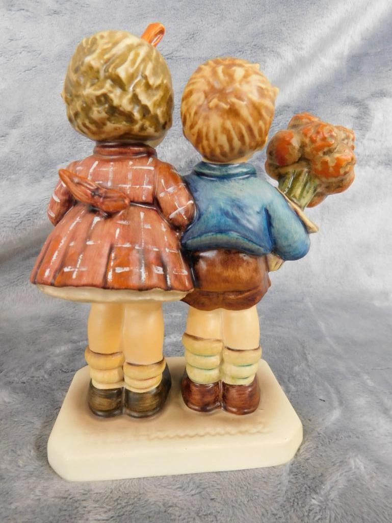 Goebel - M.I. Hummel - 2 Pieces - 1980 "The Love Lives On" - #102 Unicef "Friends Together" - 7