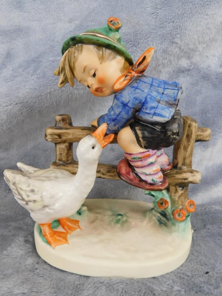 Goebel - M.I. Hummel - 3 Pieces - #195 "Barnyard Hero" - #15 "Hear Ye Hear Ye" - 5