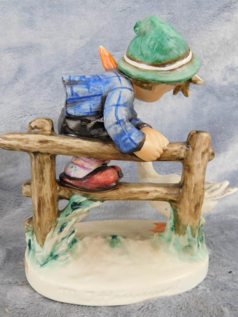 Goebel - M.I. Hummel - 3 Pieces - #195 "Barnyard Hero" - #15 "Hear Ye Hear Ye" - 6